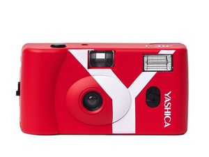 YASHICA- MF-1 Snapshot Art  Red
