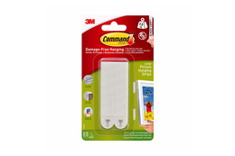 3M Command™ Picture Hanging Strips (L) - biele závesné prúžky