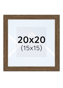 Falc Quadro - fotorámik - Orech, 15x15, 20x20