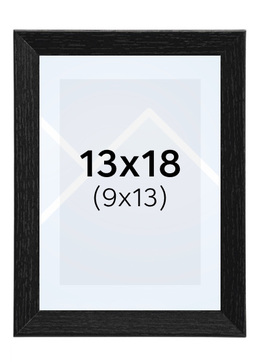 Hama OSLO - fotorámik - Čierna, 9x13, 13x18