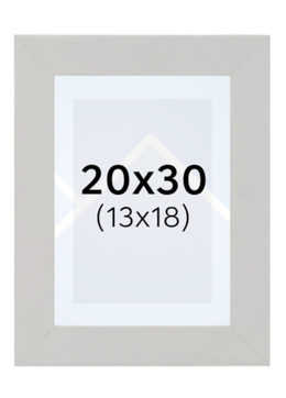 Hama Skara - fotorámik - Svetlo šedá, 13x18, 20x30