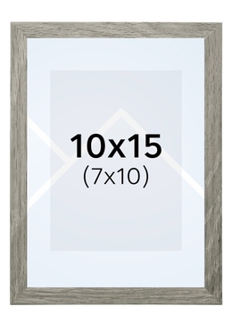 Hama WAVES - fotorámik - Šedá, 7x10, 10x15