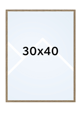 INTERTRADING BRASIL - fotorámik - Hnedá, 30x40