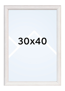 INTERTRADING HAPPY - fotorámik - Biela, 30x40