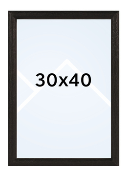 INTERTRADING HAPPY - fotorámik - Čierna, 30x40