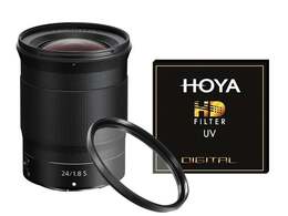 Nikon NIKKOR Z 24mm f/1.8 S + HD UV filter