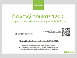 Poukaz na nákup príslušenstva v hodnote 120€