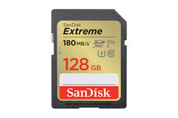 SanDisk Extreme SDXC 128GB 180mb/s Class 10 UHS-I U3 V30