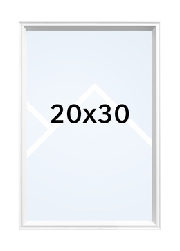 Walther SILHOUETTE - fotorámik  - Biela, 20x30