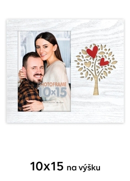 ZEP LUCIA - fotorámik - Biela, 10x15, 10x15 na výšku
