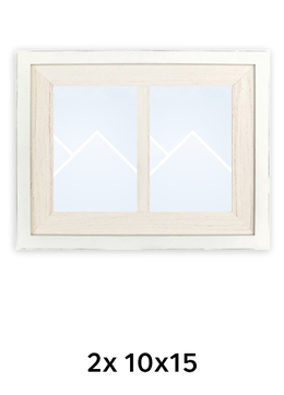 ZEP Arlon 2Q - fotorámik - Biela, 10x15 x2
