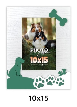 ZEP Pluto - fotorámik - Biela, 10x15