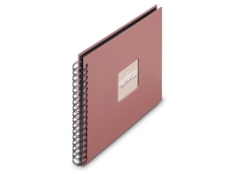 Fotoalbum Hama FINE ART, 50/28x24 - krúžková väzba, terra