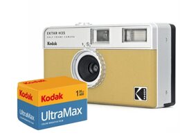 Kodak Ektar H35 Sand + farebný kinofilm 400/36