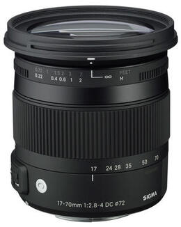 Sigma 17-70mm f/2.8-4 DC OS HSM Macro pre Canon