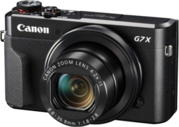 Canon PowerShot G7 X Mark II čierny