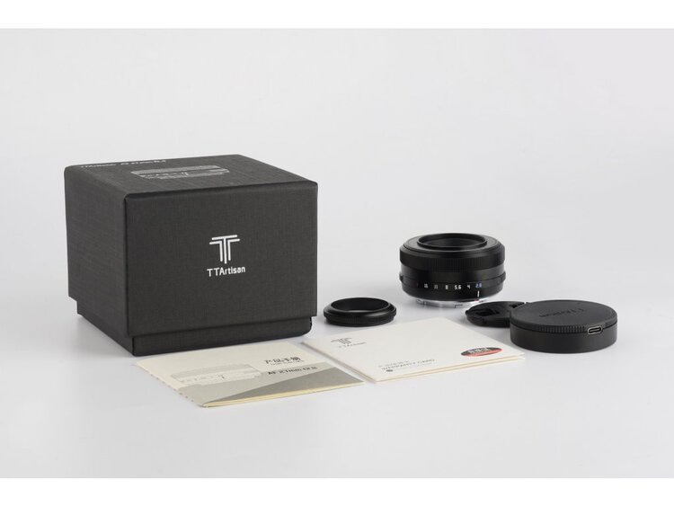 TTArtisan AF 27mm f/2.8 XF pre FujiFilm X  čierny