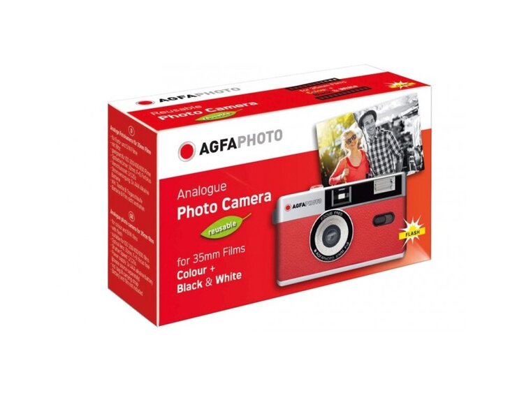 AgfaPhoto Reusable 35mm červený