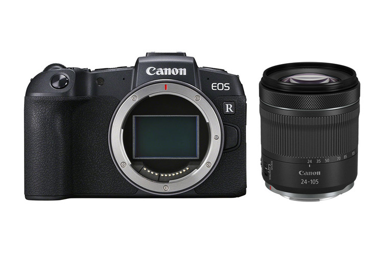 Canon EOS RP + RF 24-105mm f/4-7.1 IS STM - Záruka 24 mesiacov, Rozbalené