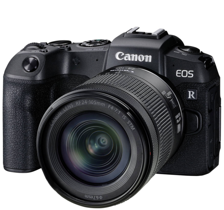 Canon EOS RP + RF 24-105mm f/4-7.1 IS STM - Záruka 24 mesiacov, Rozbalené