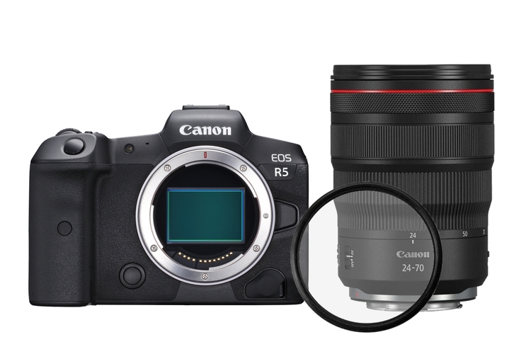 Canon EOS R5 + RF 24-70mm f/2.8 L IS USM + UV filer