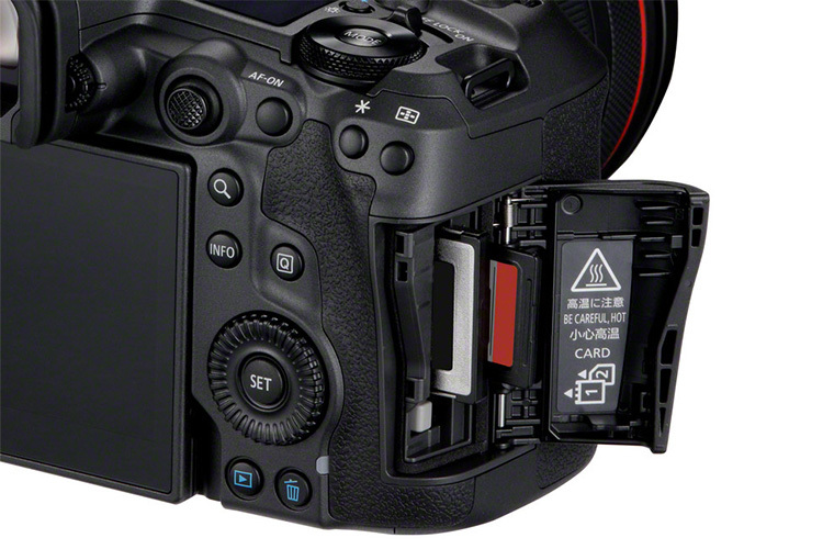 Canon EOS R5 Mark II telo