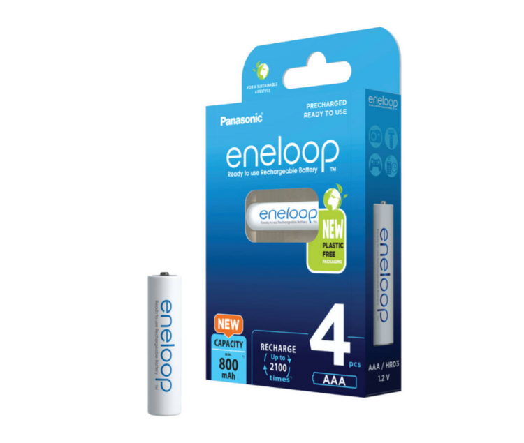 Panasonic Eneloop AAA 800mAh 4ks