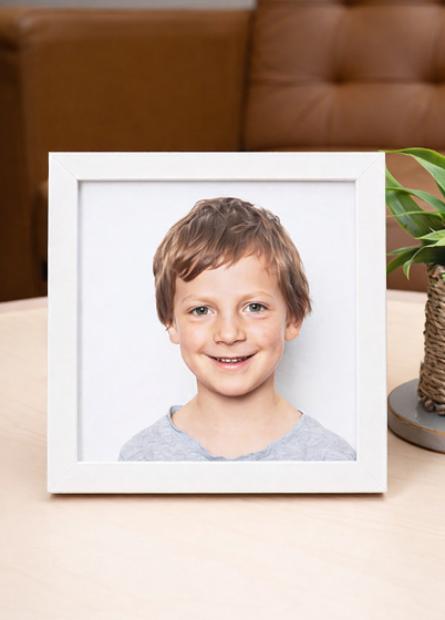 Falc Quadro - fotorámik - Biela, 10x10, 15x15