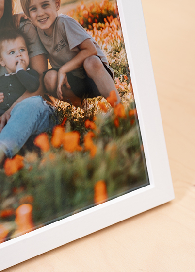 Falc Quadro - fotorámik - Biela, 15x15, 20x20