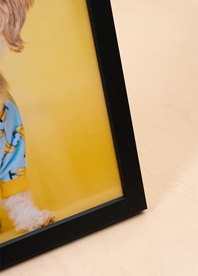 Falc Quadro - fotorámik - Čierna, 15x15, 20x20