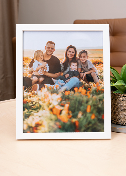 Falc Quadro - fotorámik - Biela, 15x20, 20x25