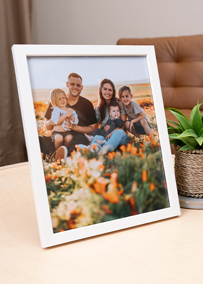 Falc Quadro - fotorámik - Biela, 15x20, 20x25
