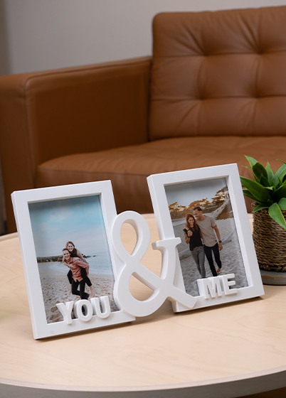 Falc BB161127164 pre 2 fotografie - Biela, 10x15 x2