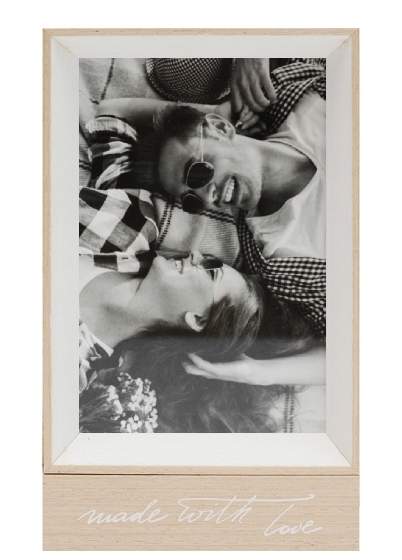 Falc MADE WITH LOVE – fotorámik - Prírodná, 10x15