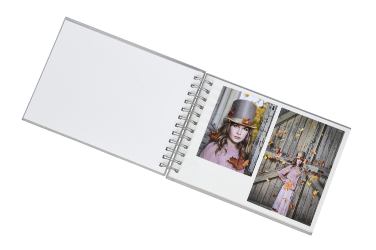 Base Line Canvas Wire-O beige 23x17