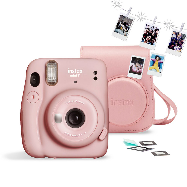 FujiFilm Instax Mini 11 Blush Pink Bundle