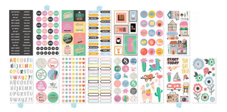FujiFilm Stickerbook Lifestyle 30 listov