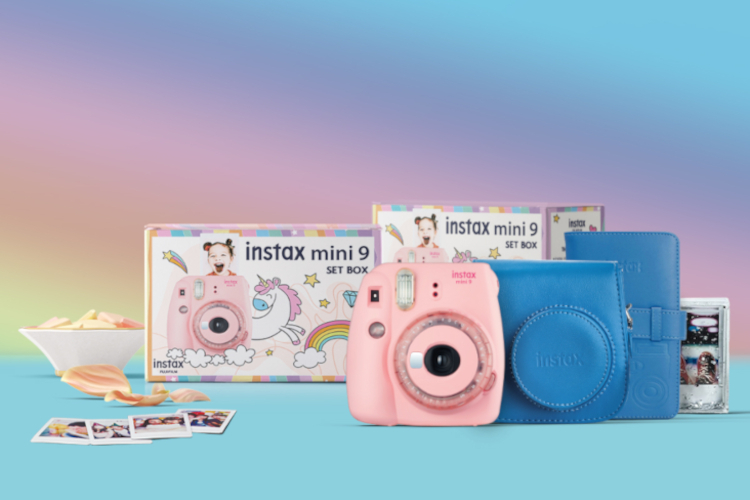 FujiFilm Instax Mini 9 Celar Pink SET BOX