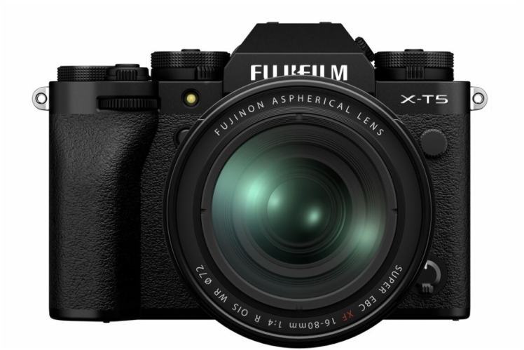 FujiFilm X-T5 + XF 16-80mm f/4 R OIS WR čierny