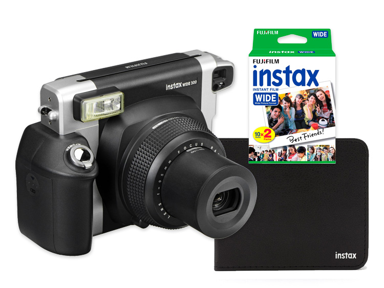 Fujifilm INSTAX WIDE 300 CAMERA EX D + album + filmy (20ks)