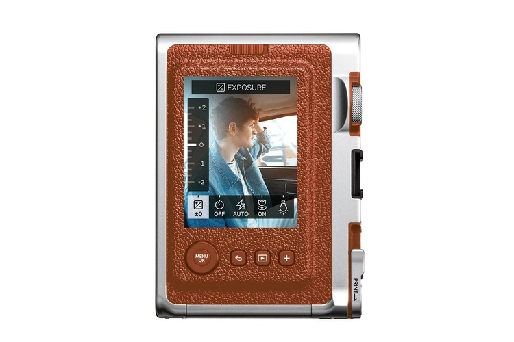 FujiFilm Instax Mini Evo hnedý