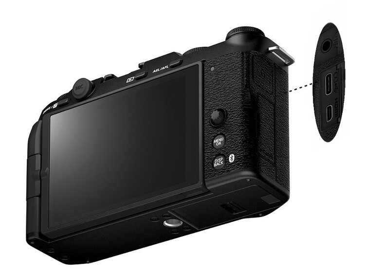 FujiFilm X-M5 telo čierne