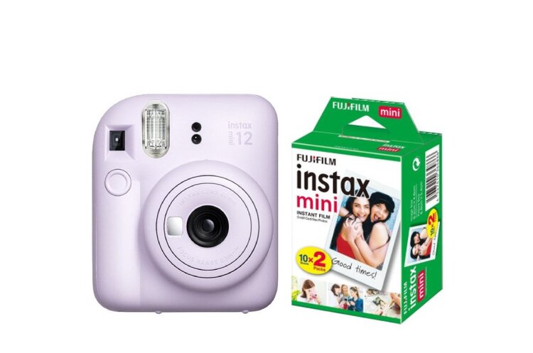 Fujifilm instax mini 12™, fialový + Colorfilm (20ks)