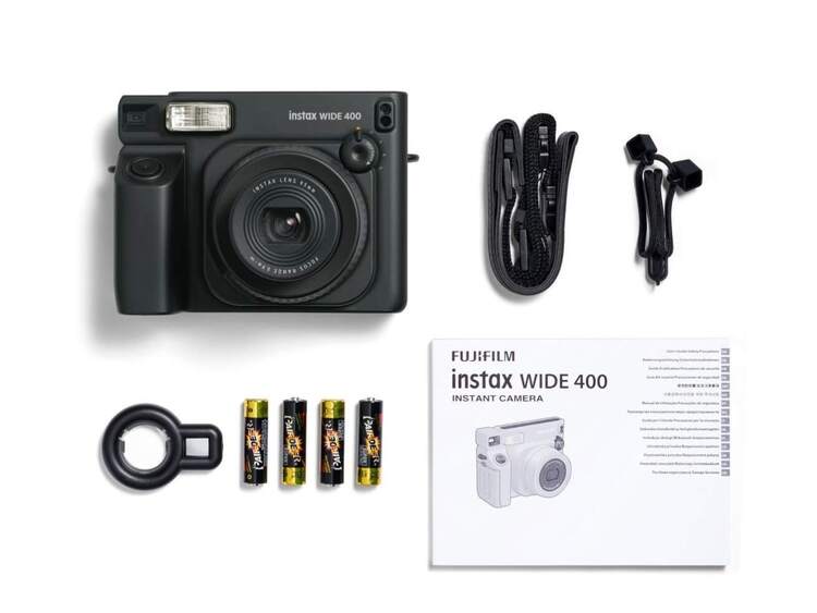Fujifilm instax WIDE 400™, Jet Black