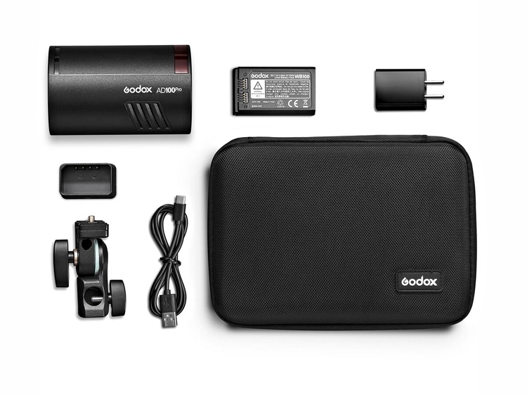 Godox AD100Pro 100Ws - batériový bezdrôtový blesk