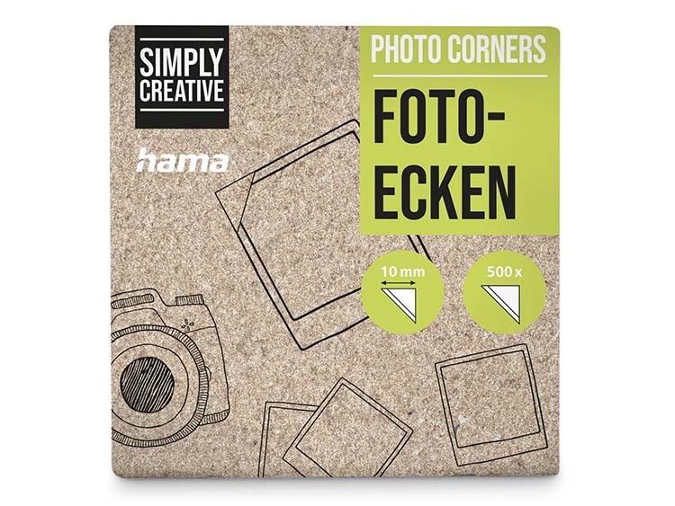 Fotorožky samolepiace  500ks