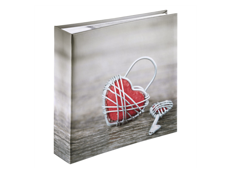 Fotoalbum Hama RUSTICO METAL HEART, 10x15/200
