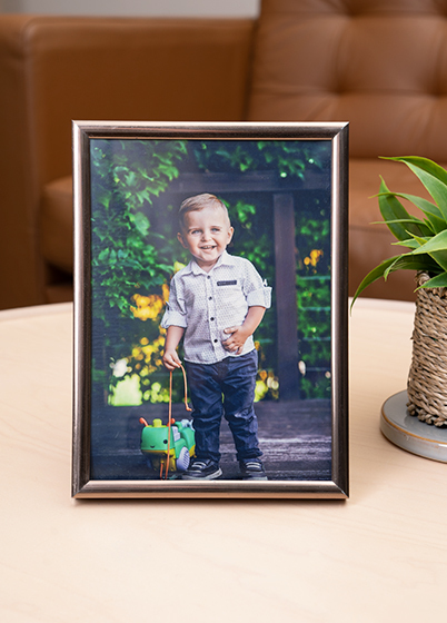 Hama MADRID - fotorámik - Oceľová, 9x13, 13x18