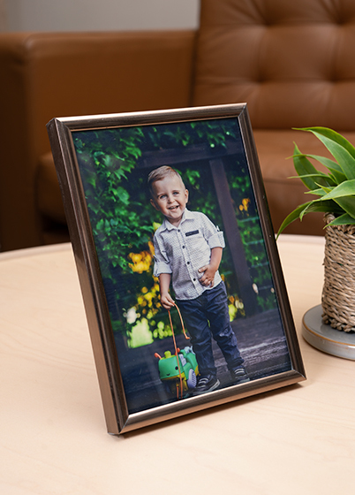 Hama MADRID - fotorámik - Oceľová, 9x13, 13x18