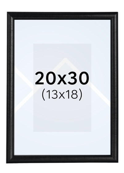 Hama PHOENIX - fotorámik - Čierna, 13x18, 20x30